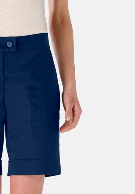 Shorts in Raso di Cotone Stretch  - Nicla