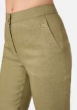 Pantaloni Flare in Misto Lino  - Nicla