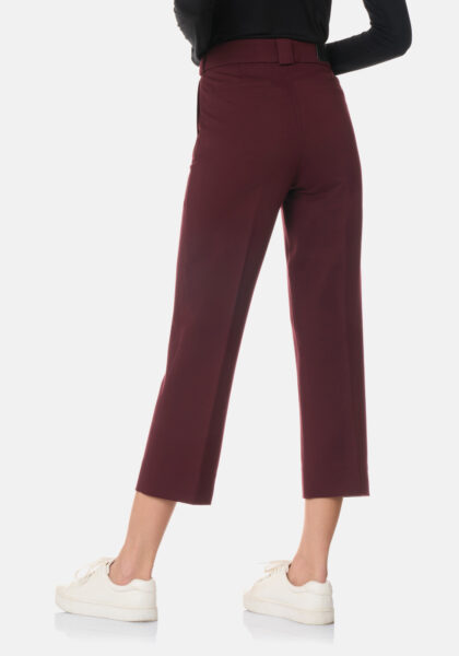 Pants New Straight Jersey Compatto Rosso - Nicla