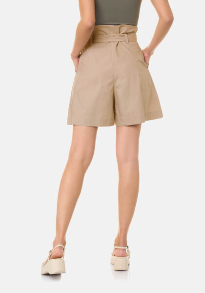 Shorts Fusciacca in cotone Beige - Nicla