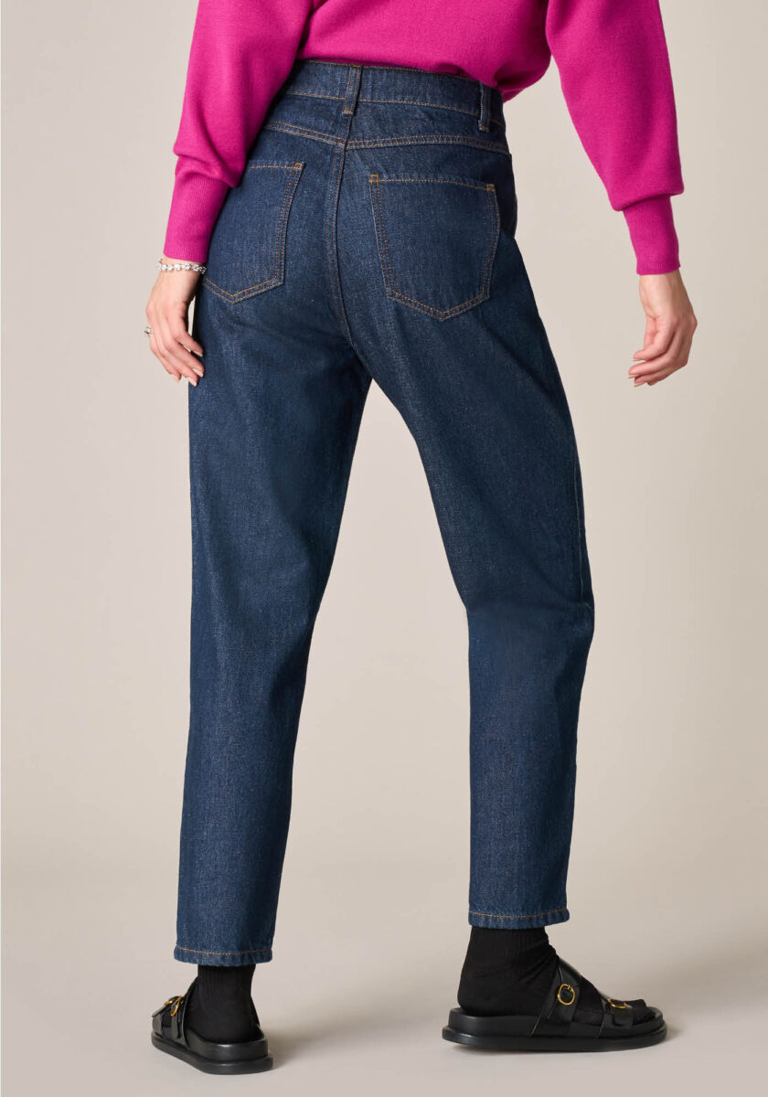 Pants Carrot in denim Blu - Nicla