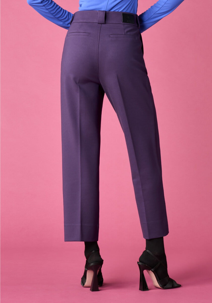 Pantaloni New Straight in Jersey Compatto  - Nicla