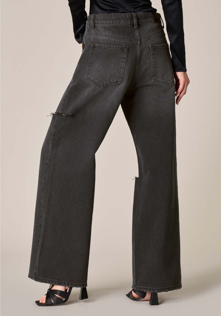 Wide Leg in Denim Blu - Nicla