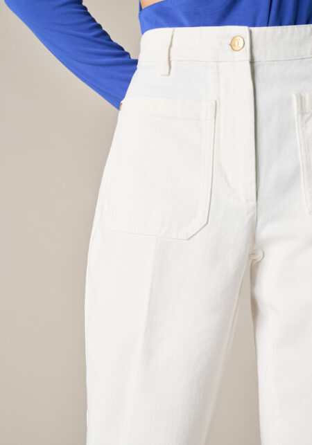 Pantaloni Bootcut in Denim  - Nicla