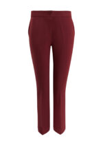 Pants Flare Tinta Unita Bordeaux - Nicla
