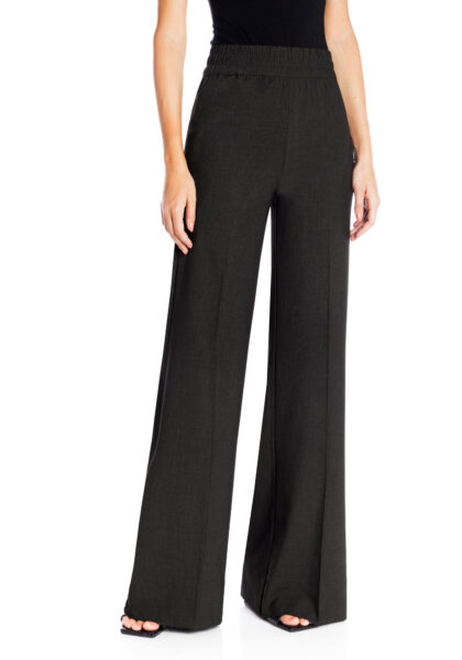 Pants Palazzo Melange Grigio - vista frontale | Nicla
