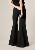 Pants Extra Flare in Cadi Nero - Nicla