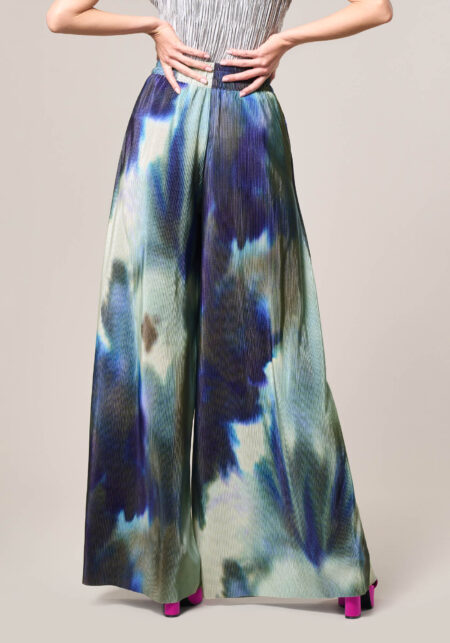 Pantaskirt Plissè in Stampa Tie-Dye Multicolor - Nicla