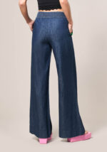 Pantaloni Palazzo in Denim  - Nicla