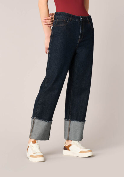 Pantaloni Cropped Denim  - vista frontale | Nicla