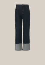 Pantaloni Cropped Denim Blu - Nicla