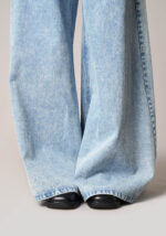 Pantaloni Extra Wide Leg in Denim  - Nicla