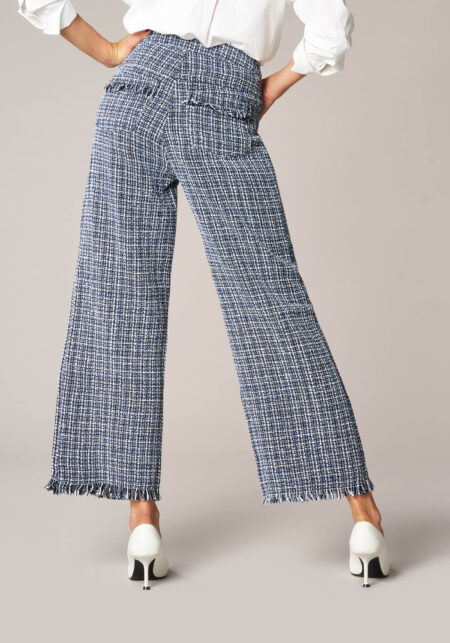 Pantaloni Loose Fit in Tweed  - Nicla