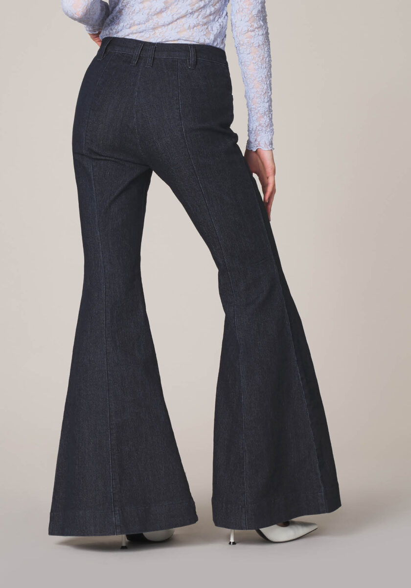 Pantaloni Bootcut in Denim  - Nicla