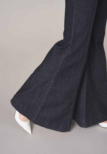 Pantaloni Bootcut in Denim  - Nicla