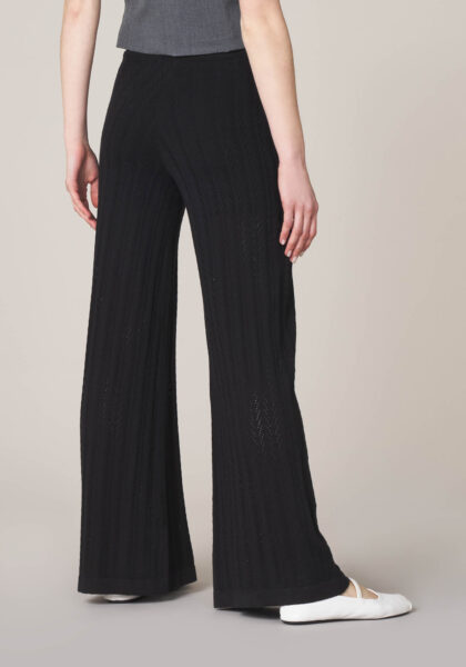 Pantaloni Wide Leg Tricot  - Nicla